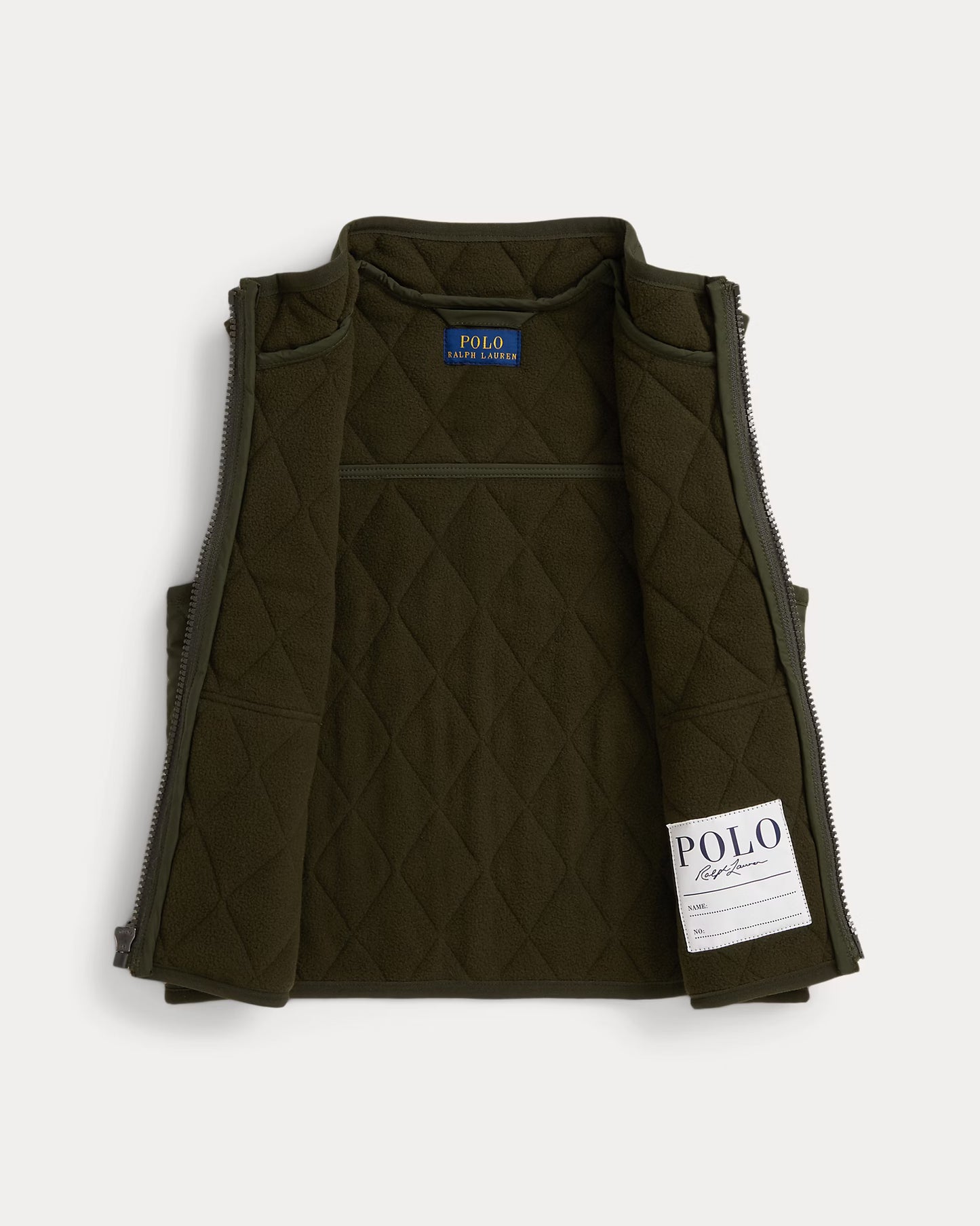 Fleece-Lined Quilted Vest