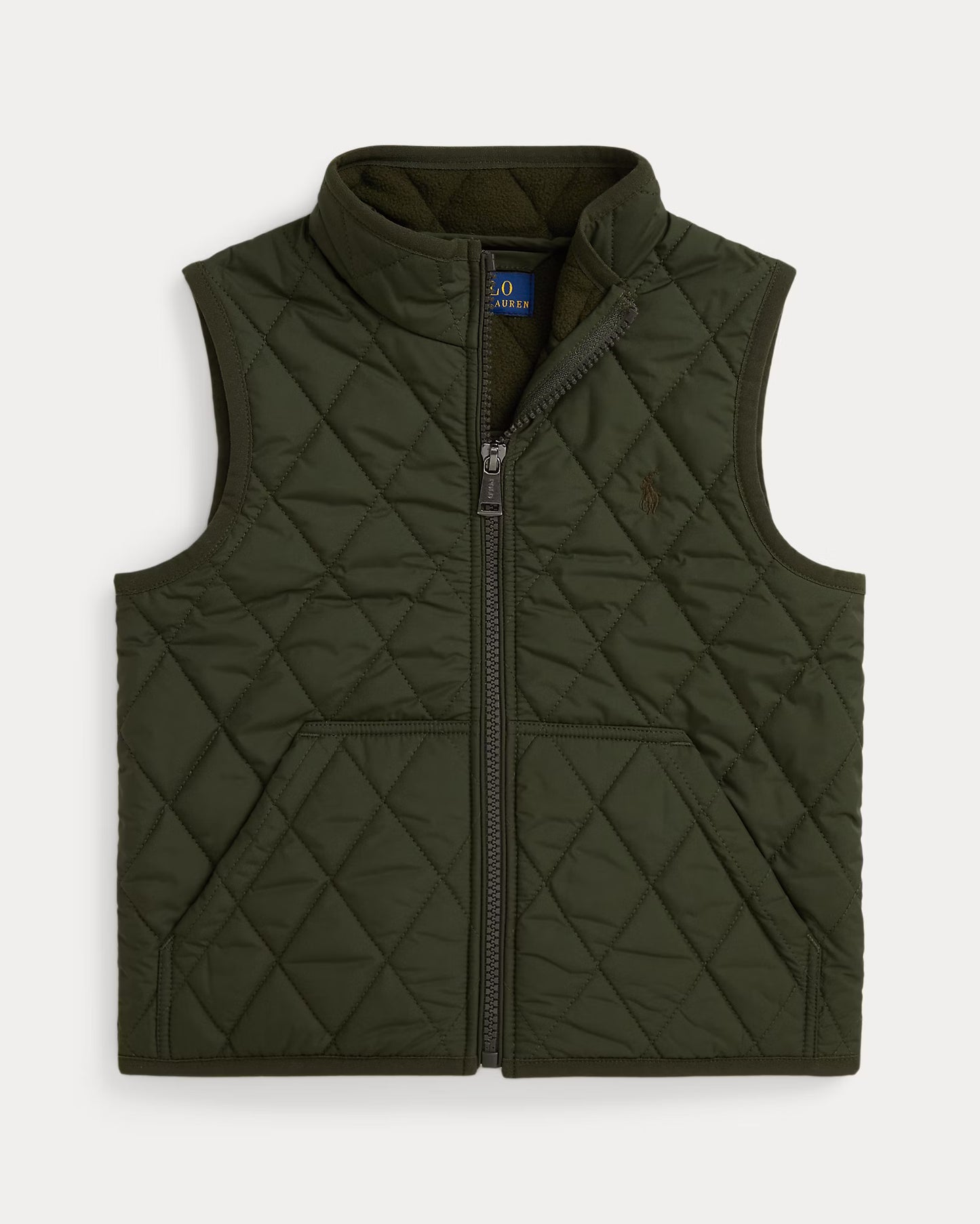 Fleece-Lined Quilted Vest