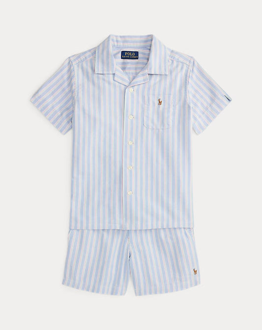 Oxford Shirt & Polo Prepster Short Set