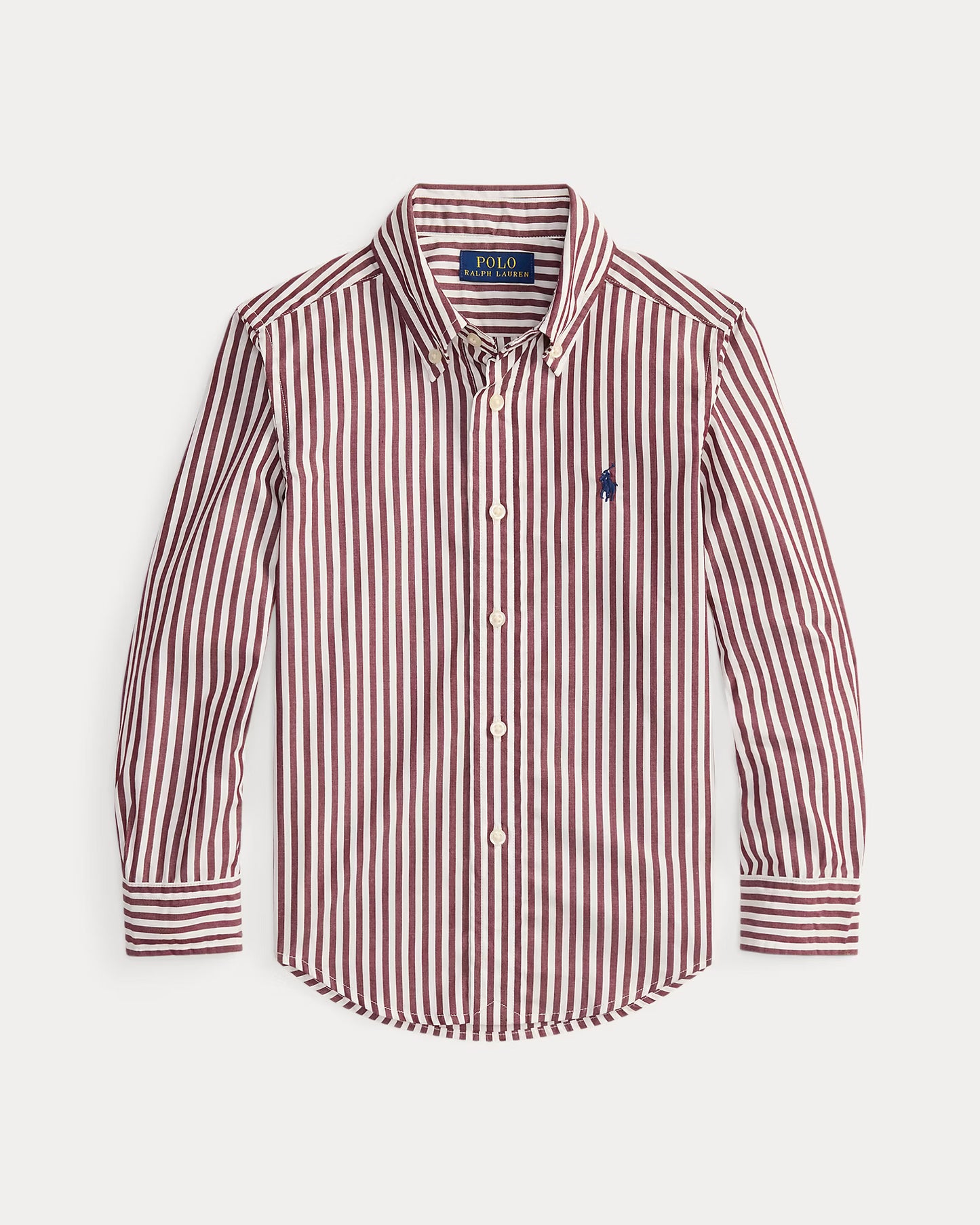 Striped Cotton Poplin Shirt