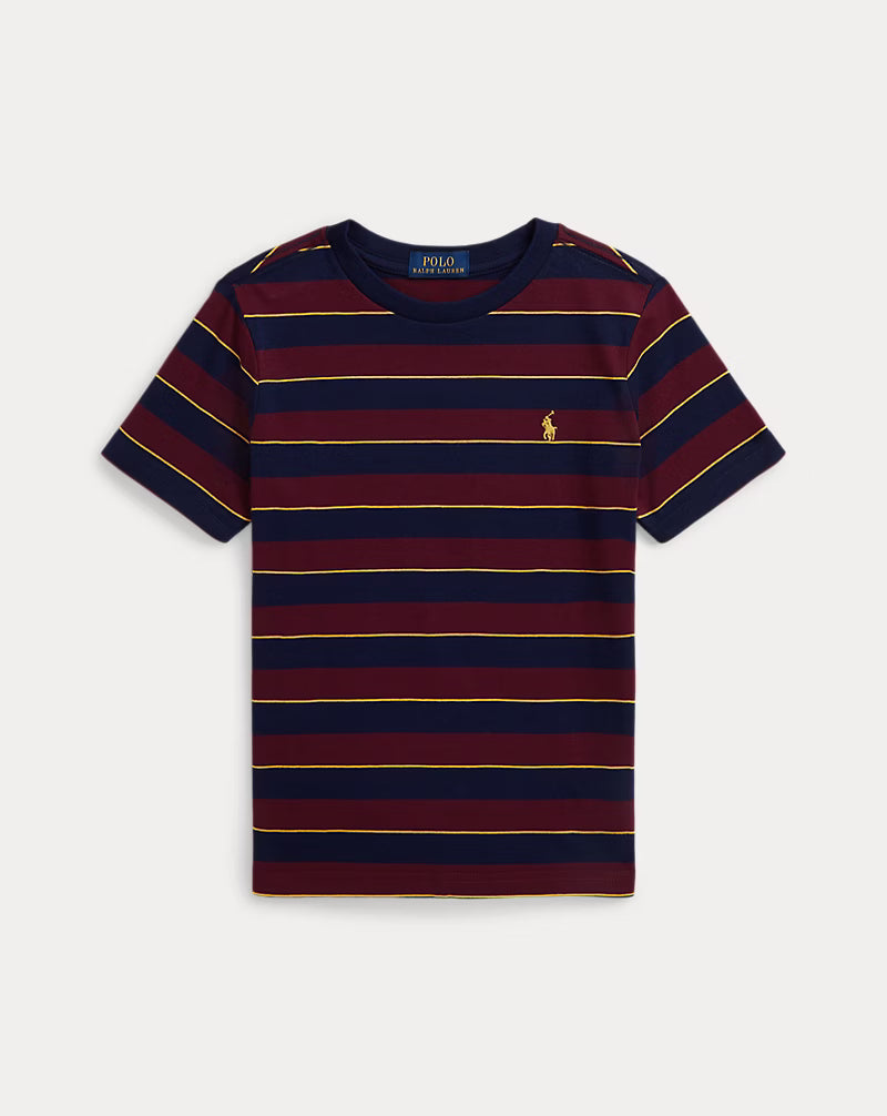 Striped Cotton Jersey Tee