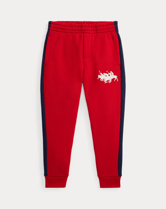Triple-Pony Fleece Jogger Pant