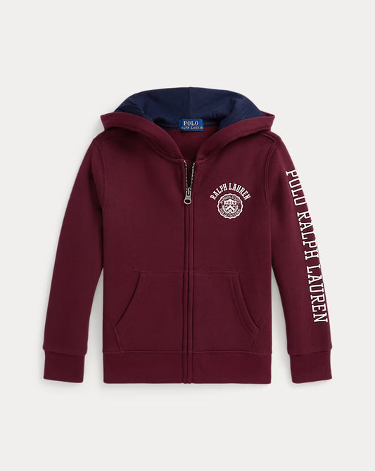 Logo Fleece Full-Zip Hoodie