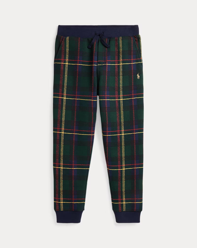 Plaid Fleece Jogger Pant
