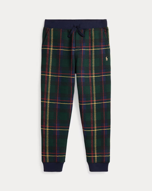 Plaid Fleece Jogger Pant