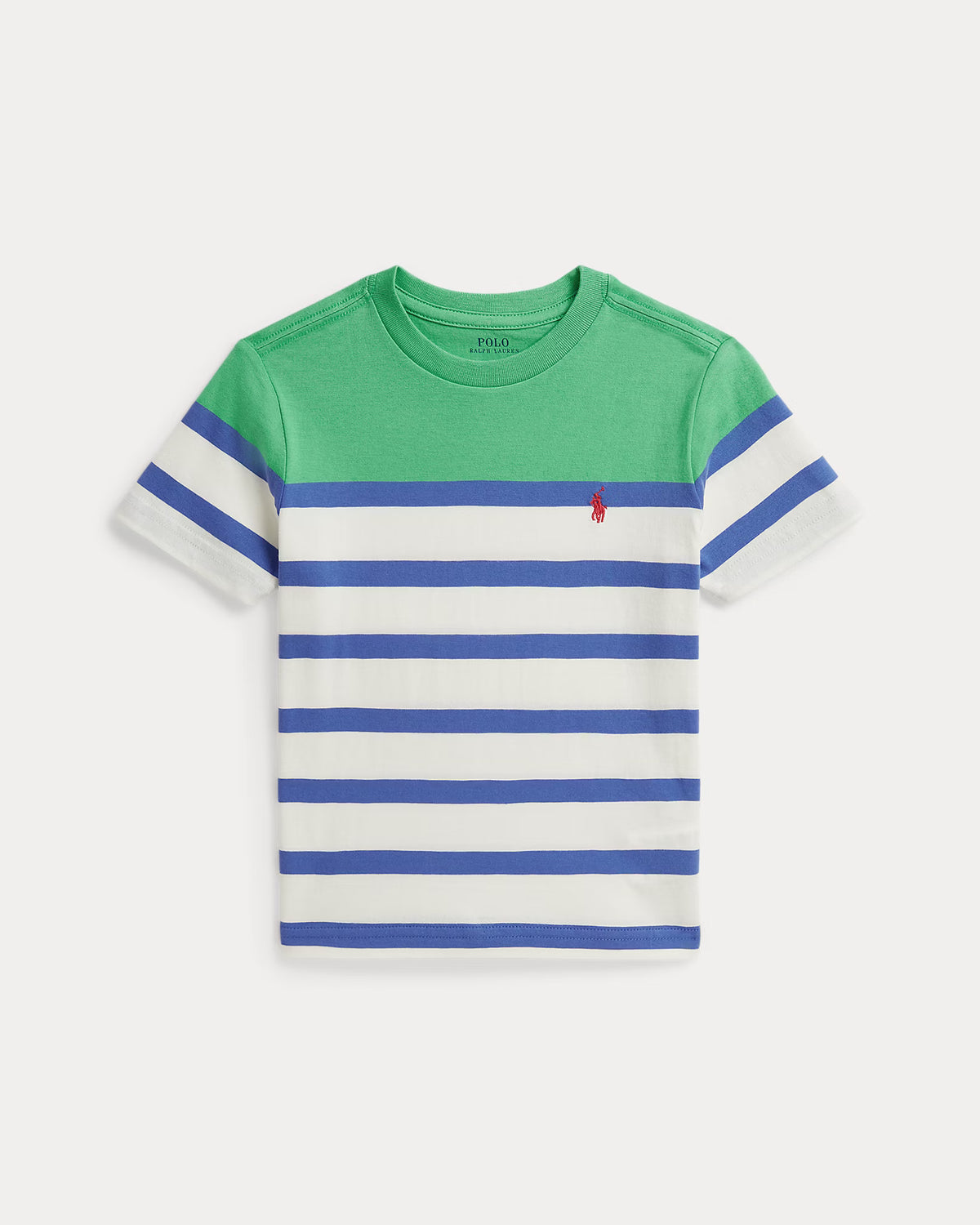 Striped Cotton Jersey Tee
