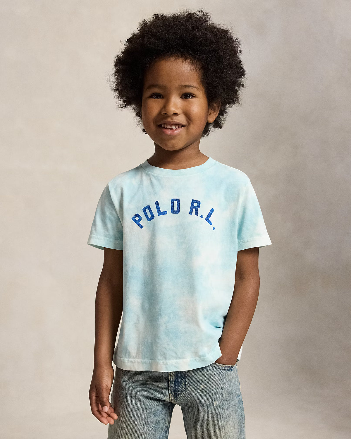 Logo Tie-Dye Cotton Tee