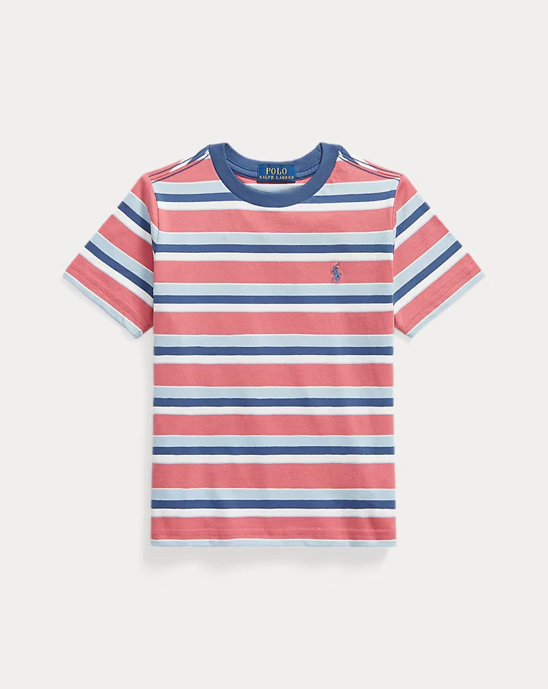Striped Cotton Jersey Tee