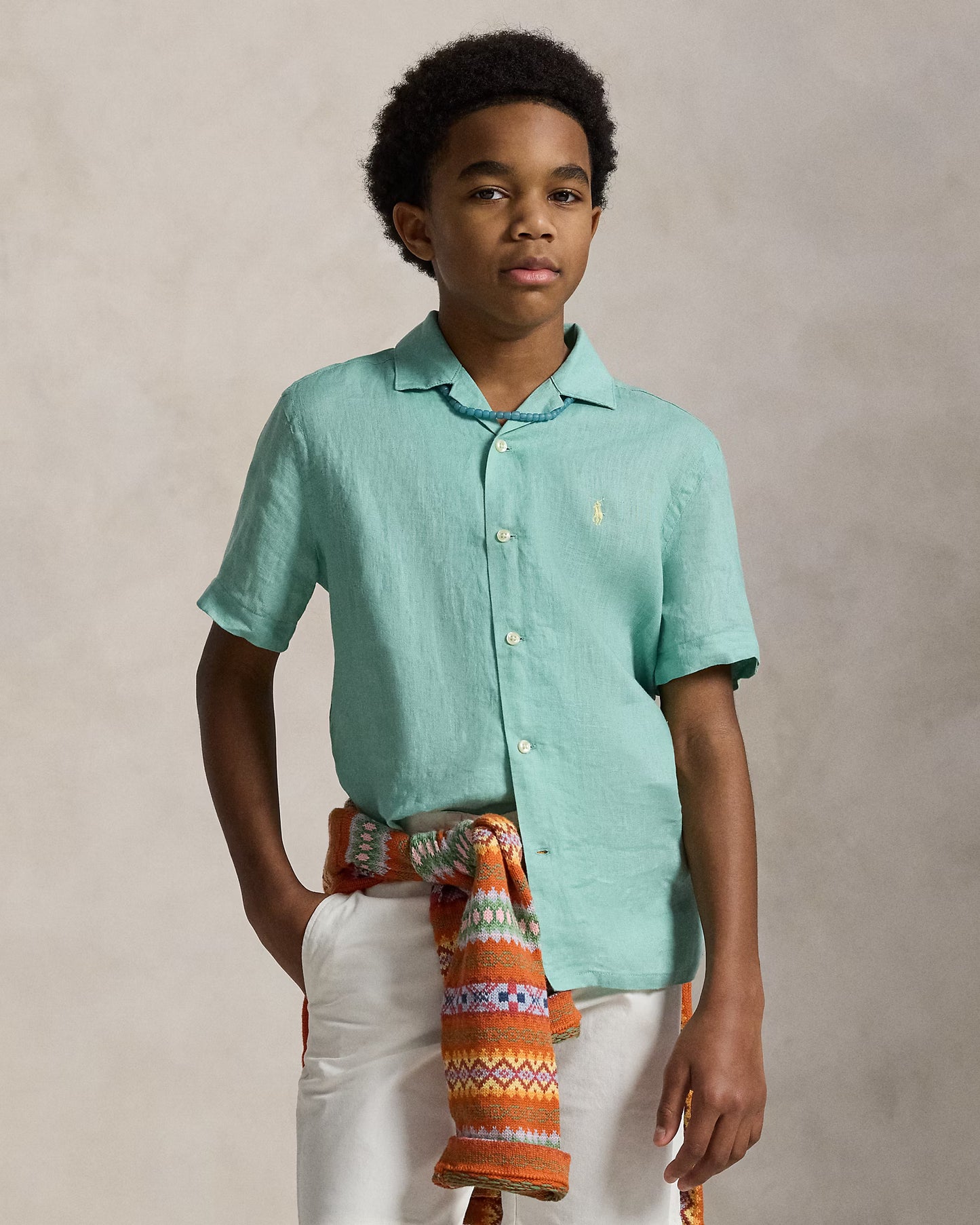 Linen Camp Shirt
