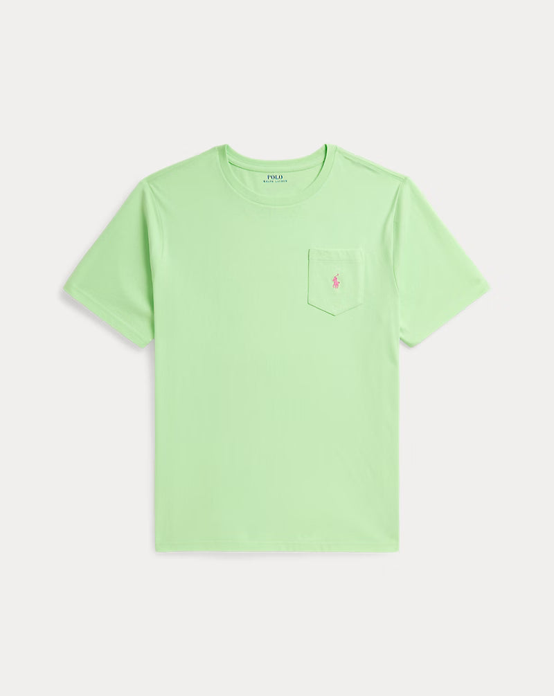 Cotton Jersey Pocket Tee (4 Colors)