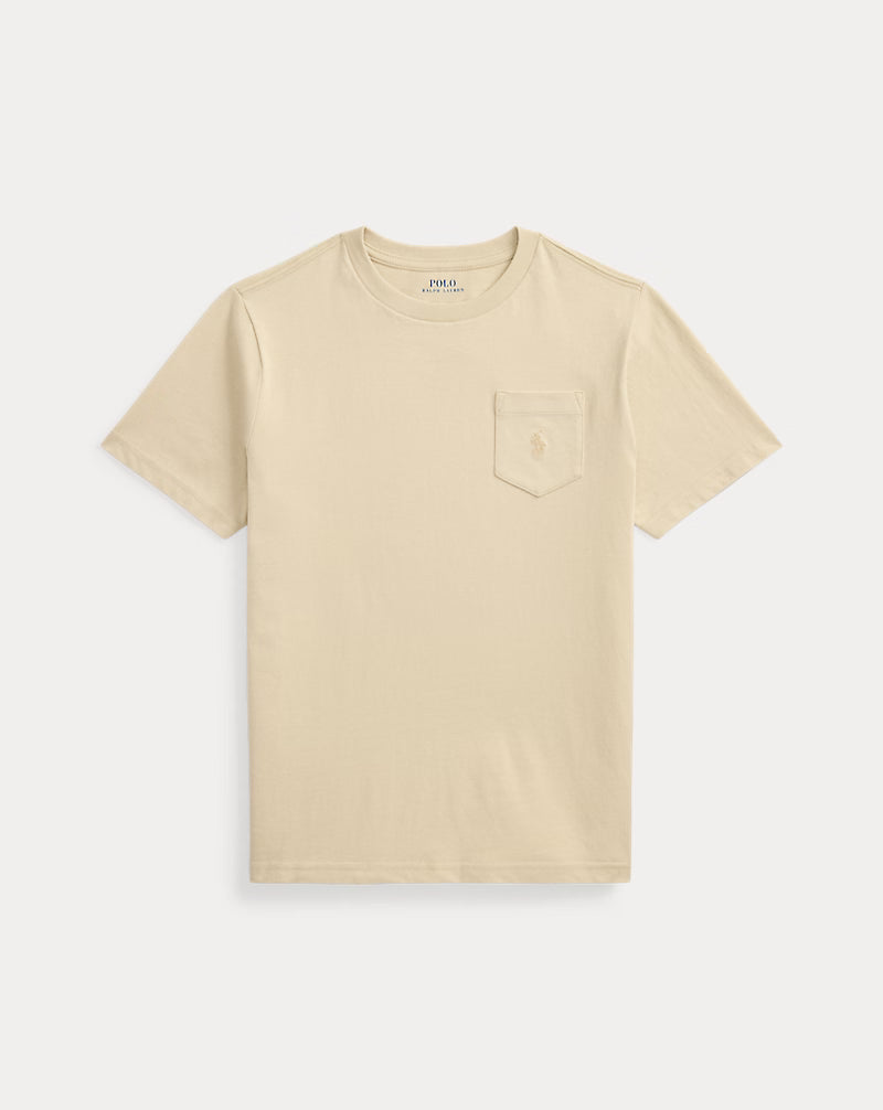 Cotton Jersey Pocket Tee (4 Colors)