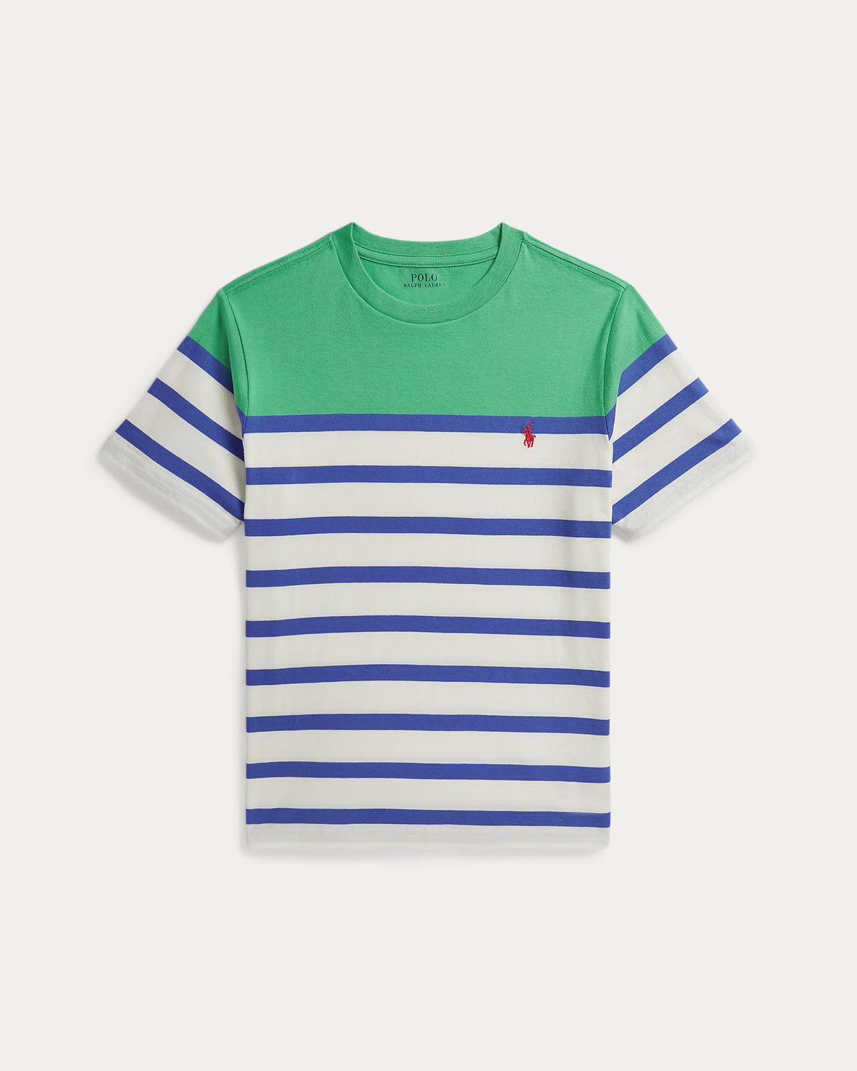 Striped Cotton Jersey Tee