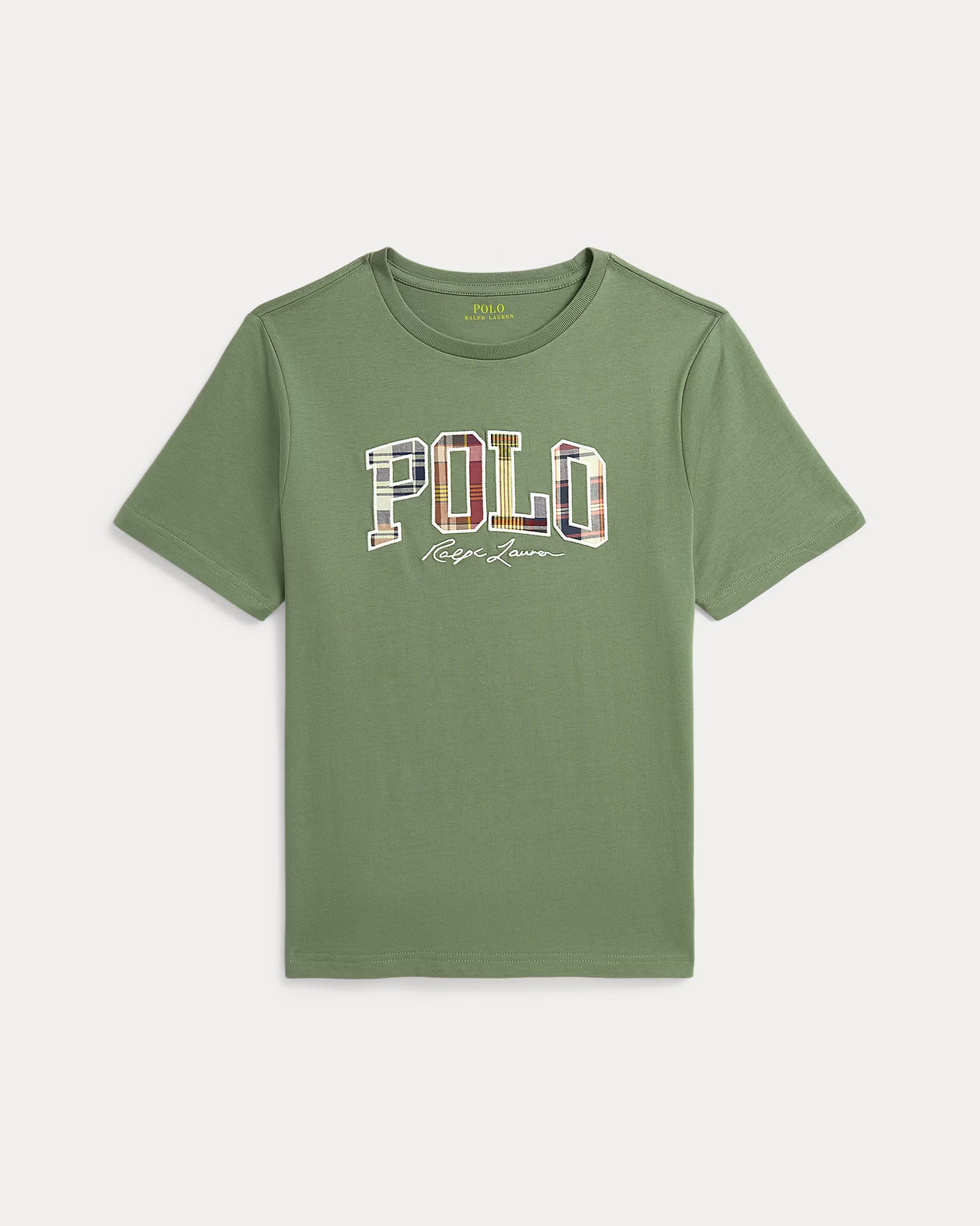 Madras-Logo Cotton Jersey Tee