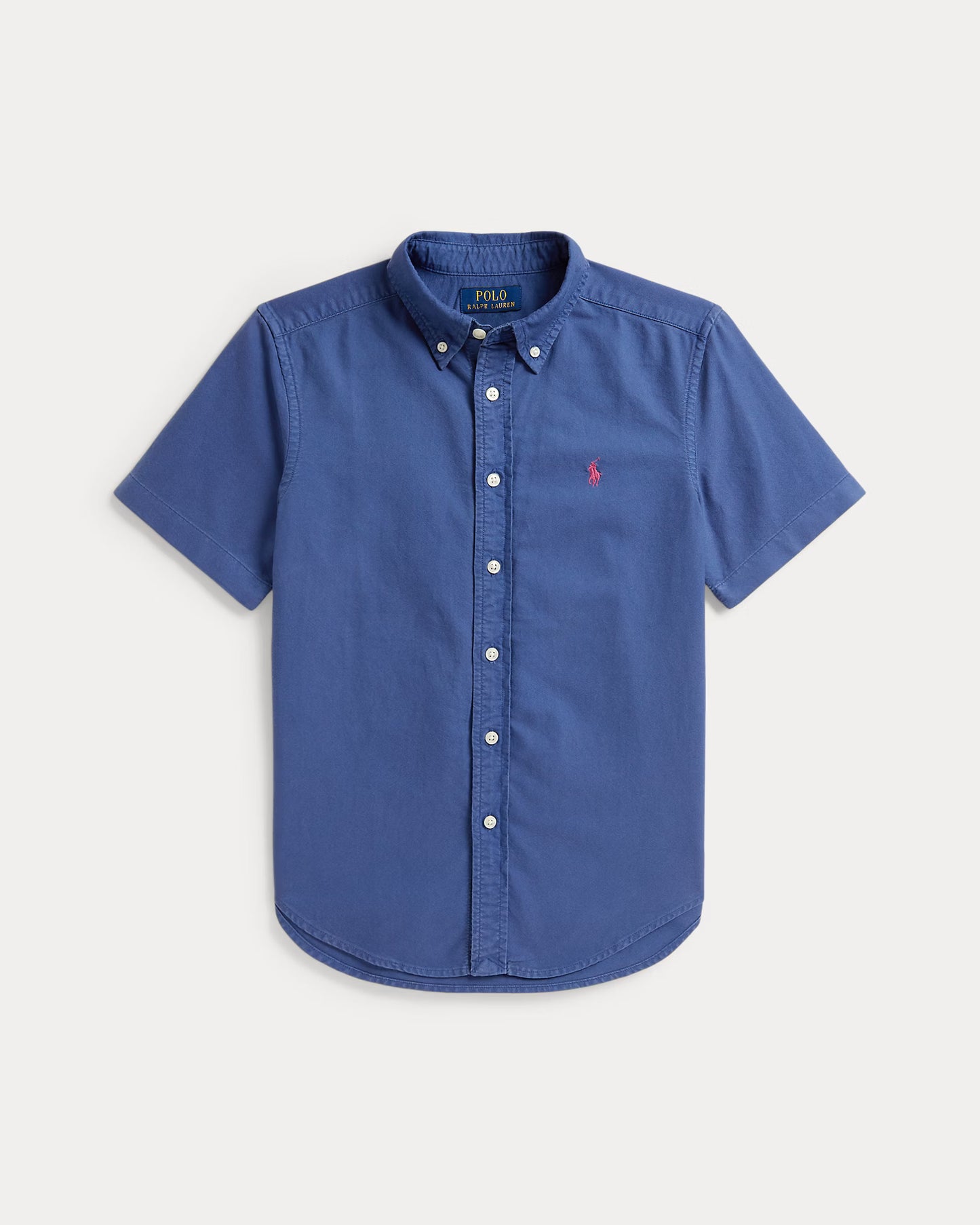 Garment-Dyed Cotton Oxford Shirt (3 Colors)