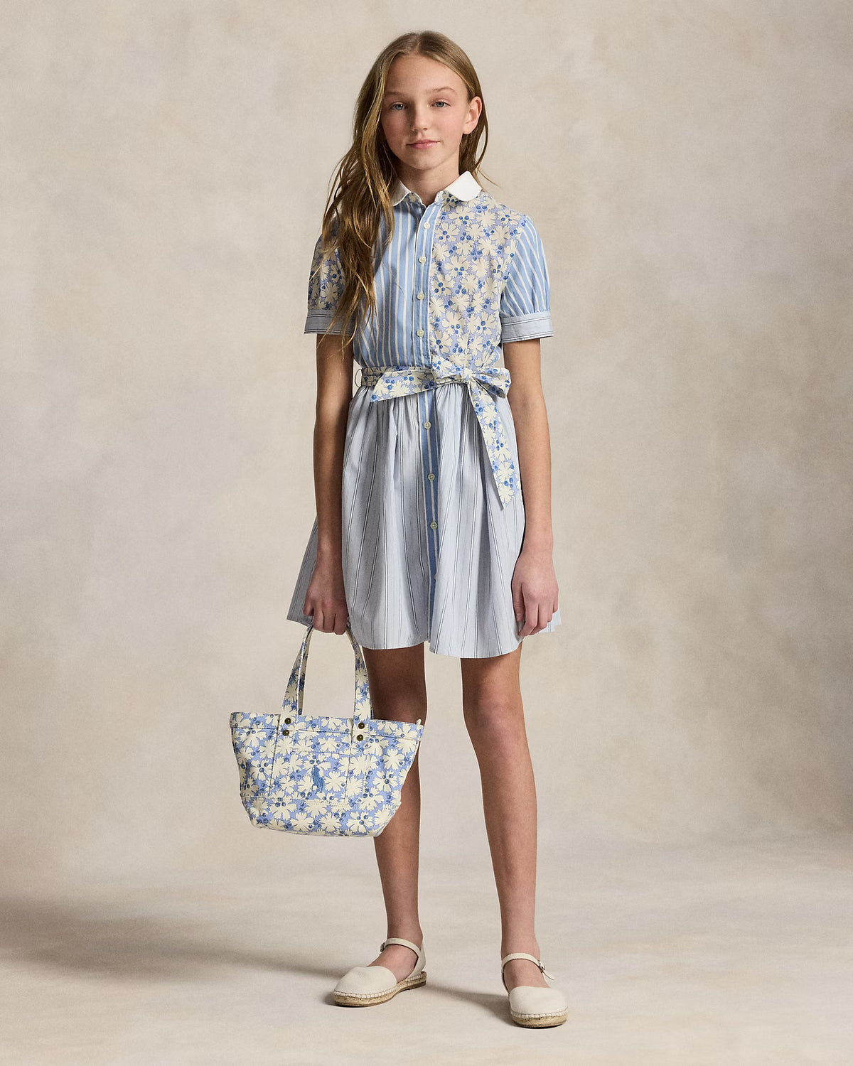 Floral Big Pony Canvas Mini Tote