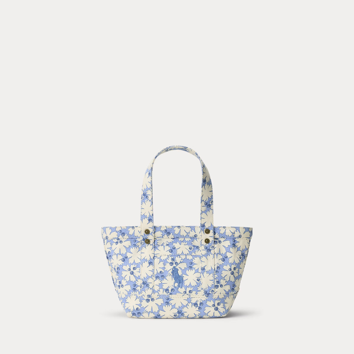 Floral Big Pony Canvas Mini Tote